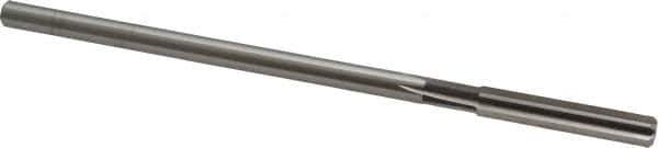 Cleveland - Letter J High Speed Steel 6 Flute Chucking Reamer - Straight Flute, Straight Shank, 1-1/2" Flute Length, 6" OAL - Apex Tool & Supply