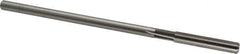 Cleveland - Letter J High Speed Steel 6 Flute Chucking Reamer - Straight Flute, Straight Shank, 1-1/2" Flute Length, 6" OAL - Apex Tool & Supply