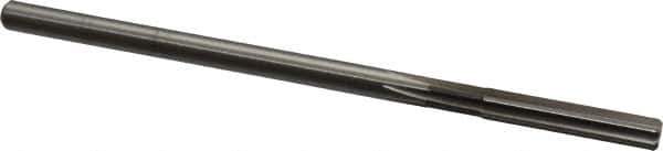 Cleveland - Letter L High Speed Steel 6 Flute Chucking Reamer - Straight Flute, Straight Shank, 1-1/2" Flute Length, 6" OAL - Apex Tool & Supply