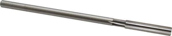 Cleveland - Letter T High Speed Steel 6 Flute Chucking Reamer - Straight Flute, Straight Shank, 1-3/4" Flute Length, 7" OAL - Apex Tool & Supply
