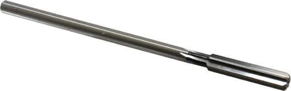 Cleveland - Letter X High Speed Steel 6 Flute Chucking Reamer - Straight Flute, Straight Shank, 1-3/4" Flute Length, 7" OAL - Apex Tool & Supply