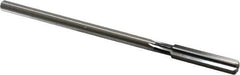 Cleveland - Letter X High Speed Steel 6 Flute Chucking Reamer - Straight Flute, Straight Shank, 1-3/4" Flute Length, 7" OAL - Apex Tool & Supply