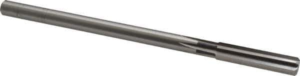 Cleveland - Letter Z High Speed Steel 6 Flute Chucking Reamer - Straight Flute, Straight Shank, 1-3/4" Flute Length, 7" OAL - Apex Tool & Supply