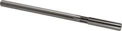 Cleveland - Letter Z High Speed Steel 6 Flute Chucking Reamer - Straight Flute, Straight Shank, 1-3/4" Flute Length, 7" OAL - Apex Tool & Supply
