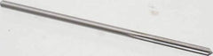 Cleveland - 9/64" High Speed Steel 6 Flute Chucking Reamer - Straight Flute, Straight Shank, 1" Flute Length, 4" OAL - Apex Tool & Supply