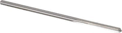 Cleveland - 11/64" High Speed Steel 6 Flute Chucking Reamer - Straight Flute, Straight Shank, 1-1/8" Flute Length, 4-1/2" OAL - Apex Tool & Supply