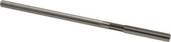Cleveland - 9/32" High Speed Steel 6 Flute Chucking Reamer - Straight Flute, Straight Shank, 1-1/2" Flute Length, 6" OAL - Apex Tool & Supply