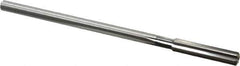 Cleveland - 3/8" High Speed Steel 6 Flute Chucking Reamer - Straight Flute, Straight Shank, 1-3/4" Flute Length, 7" OAL - Apex Tool & Supply