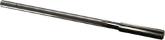 Cleveland - 13/32" High Speed Steel 6 Flute Chucking Reamer - Straight Flute, Straight Shank, 1-3/4" Flute Length, 7" OAL - Apex Tool & Supply