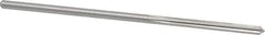 Cleveland - 1/8" High Speed Steel 6 Flute Chucking Reamer - Straight Flute, Straight Shank, 7/8" Flute Length, 3-1/2" OAL - Apex Tool & Supply