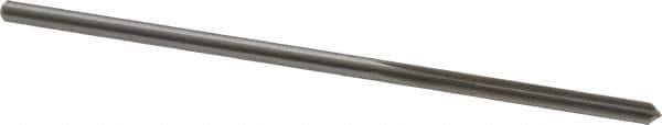 Cleveland - 1/8" High Speed Steel 6 Flute Chucking Reamer - Straight Flute, Straight Shank, 7/8" Flute Length, 3-1/2" OAL - Apex Tool & Supply