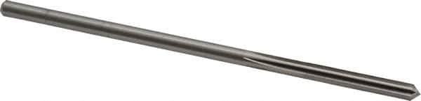 Cleveland - 3/16" High Speed Steel 6 Flute Chucking Reamer - Straight Flute, Straight Shank, 1-1/8" Flute Length, 4-1/2" OAL - Apex Tool & Supply
