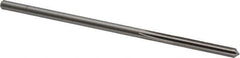 Cleveland - 3/16" High Speed Steel 6 Flute Chucking Reamer - Straight Flute, Straight Shank, 1-1/8" Flute Length, 4-1/2" OAL - Apex Tool & Supply