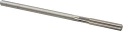 Cleveland - 5/16" High Speed Steel 6 Flute Chucking Reamer - Straight Flute, Straight Shank, 1-1/2" Flute Length, 6" OAL - Apex Tool & Supply