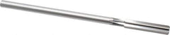 Cleveland - 3/8" High Speed Steel 6 Flute Chucking Reamer - Straight Flute, Straight Shank, 1-3/4" Flute Length, 7" OAL - Apex Tool & Supply