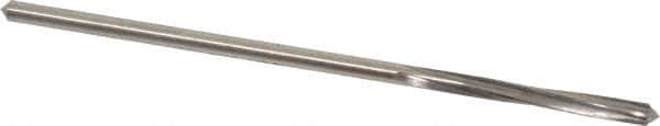 Cleveland - 9/64" High Speed Steel 6 Flute Chucking Reamer - Spiral Flute, Straight Shank, 1" Flute Length, 4" OAL - Apex Tool & Supply