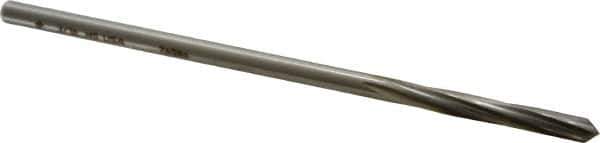 Cleveland - 3/16" High Speed Steel 6 Flute Chucking Reamer - Spiral Flute, Straight Shank, 1-1/8" Flute Length, 4-1/2" OAL - Apex Tool & Supply