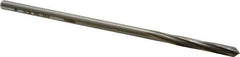 Cleveland - 3/16" High Speed Steel 6 Flute Chucking Reamer - Spiral Flute, Straight Shank, 1-1/8" Flute Length, 4-1/2" OAL - Apex Tool & Supply