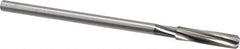 Cleveland - 11/32" High Speed Steel 6 Flute Chucking Reamer - Spiral Flute, Straight Shank, 1-1/2" Flute Length, 6" OAL - Apex Tool & Supply