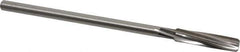 Cleveland - 13/32" High Speed Steel 6 Flute Chucking Reamer - Spiral Flute, Straight Shank, 1-3/4" Flute Length, 7" OAL - Apex Tool & Supply