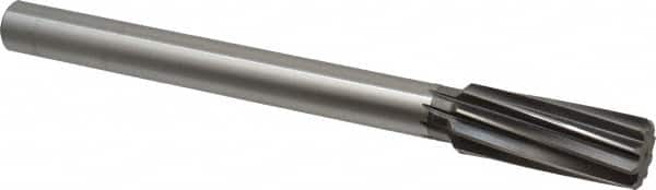 Cleveland - 1-1/8" High Speed Steel 10 Flute Chucking Reamer - Apex Tool & Supply