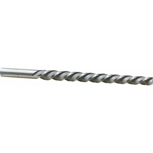 Cleveland - #8 Pin, 0.505" Diam, 0.3971" Small End, 7/16" Diam Straight Shank, 5-3/16" Flute, Taper Pin Reamer - Apex Tool & Supply