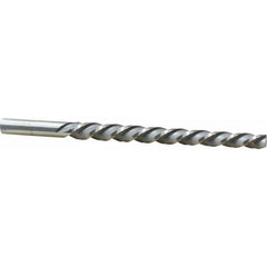 Cleveland - #8 Pin, 0.505" Diam, 0.3971" Small End, 7/16" Diam Straight Shank, 5-3/16" Flute, Taper Pin Reamer - Apex Tool & Supply
