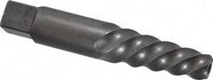 Cleveland - Spiral Flute Screw Extractor - #7 Extractor for 1 to 1-3/8" Screw, 4-1/8" OAL - Apex Tool & Supply