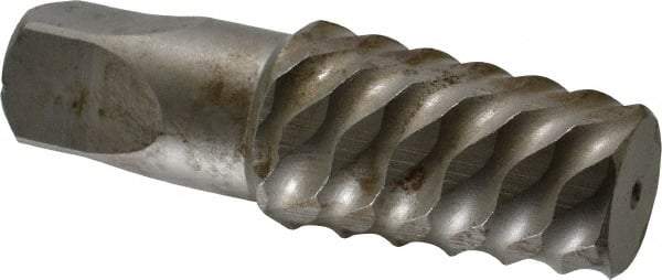 Cleveland - Spiral Flute Screw Extractor - #11 Extractor for 2-1/2 to 3" Screw, 5-5/8" OAL - Apex Tool & Supply