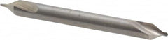 Cleveland - #0 Plain Cut 60° Incl Angle High Speed Steel Combo Drill & Countersink - Apex Tool & Supply