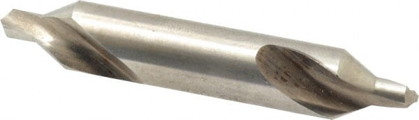 Cleveland - #6 Plain Cut 60° Incl Angle High Speed Steel Combo Drill & Countersink - Apex Tool & Supply