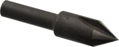 Cleveland - 3/8" Head Diam, 1/4" Shank Diam, 4 Flute 60° High Speed Steel Countersink - Apex Tool & Supply