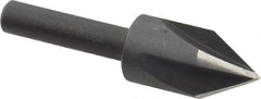 Cleveland - 1/2" Head Diam, 3/8" Shank Diam, 4 Flute 60° High Speed Steel Countersink - Apex Tool & Supply