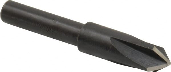 Cleveland - 1/4" Head Diam, 3/16" Shank Diam, 4 Flute 82° High Speed Steel Countersink - Apex Tool & Supply