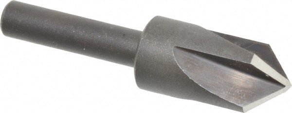 Cleveland - 1/2" Head Diam, 3/8" Shank Diam, 4 Flute 90° High Speed Steel Countersink - Apex Tool & Supply