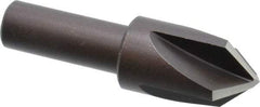 Cleveland - 3/4" Head Diam, 1/2" Shank Diam, 4 Flute 90° High Speed Steel Countersink - Oxide Finish, 2-13/32" OAL, Single End, Straight Shank, Right Hand Cut - Apex Tool & Supply