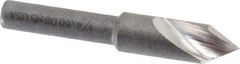 Cleveland - 1/4" Head Diam, 3/16" Shank Diam, 1 Flute 60° High Speed Steel Countersink - Apex Tool & Supply