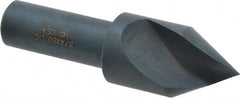 Cleveland - 3/4" Head Diam, 1/2" Shank Diam, 1 Flute 60° High Speed Steel Countersink - Apex Tool & Supply