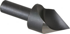 Cleveland - 1" Head Diam, 1/2" Shank Diam, 1 Flute 60° High Speed Steel Countersink - Apex Tool & Supply