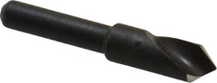 Cleveland - 1/4" Head Diam, 3/16" Shank Diam, 1 Flute 82° High Speed Steel Countersink - Apex Tool & Supply