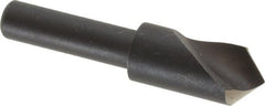 Cleveland - 3/8" Head Diam, 1/4" Shank Diam, 1 Flute 90° High Speed Steel Countersink - Apex Tool & Supply