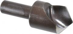 Cleveland - 1" Head Diam, 1/2" Shank Diam, 1 Flute 100° High Speed Steel Countersink - Apex Tool & Supply