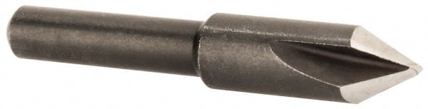 Cleveland - 1/4" Head Diam, 3/16" Shank Diam, 3 Flute 60° High Speed Steel Countersink - Apex Tool & Supply