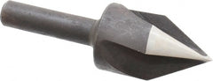 Cleveland - 1-1/4" Head Diam, 1/2" Shank Diam, 3 Flute 60° High Speed Steel Countersink - Apex Tool & Supply