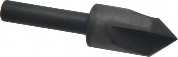 Cleveland - 1/2" Head Diam, 1/4" Shank Diam, 3 Flute 82° High Speed Steel Countersink - Apex Tool & Supply