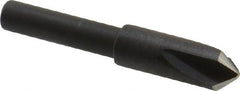 Cleveland - 1/4" Head Diam, 3/16" Shank Diam, 3 Flute 90° High Speed Steel Countersink - Apex Tool & Supply