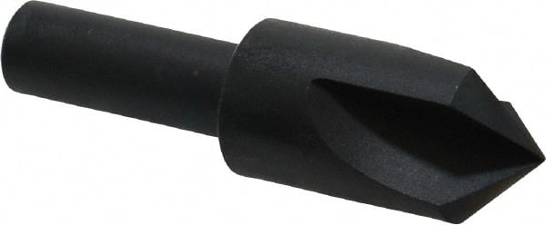Cleveland - 5/8" Head Diam, 3/8" Shank Diam, 3 Flute 90° High Speed Steel Countersink - Apex Tool & Supply