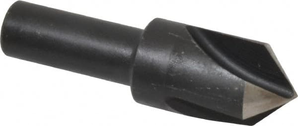 Cleveland - 3/4" Head Diam, 1/2" Shank Diam, 3 Flute 90° High Speed Steel Countersink - Apex Tool & Supply