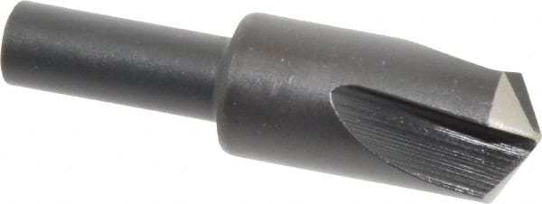 Cleveland - 5/8" Head Diam, 3/8" Shank Diam, 3 Flute 120° High Speed Steel Countersink - Apex Tool & Supply