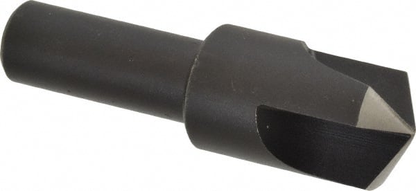 Cleveland - 3/4" Head Diam, 1/2" Shank Diam, 3 Flute 120° High Speed Steel Countersink - Apex Tool & Supply
